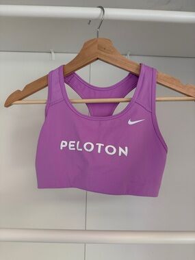 Nike Purple Peloton Racerback Sports Bra